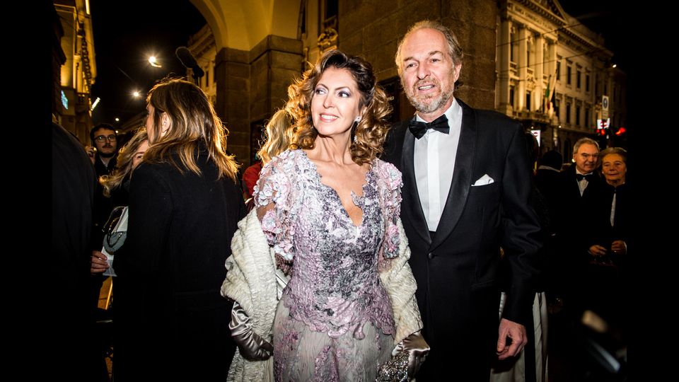 Arturo Artom e signora (AGF)