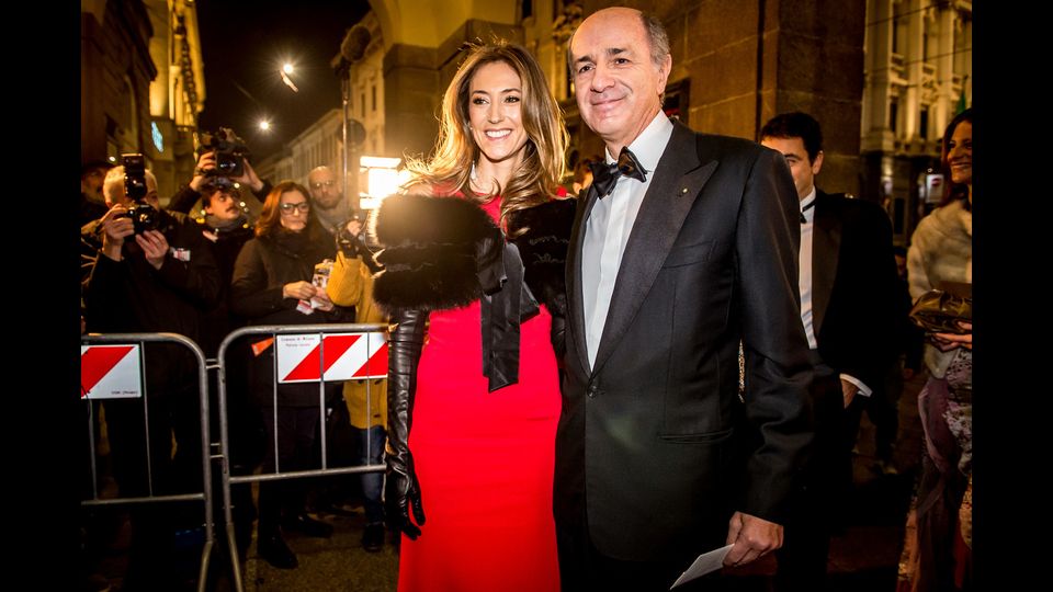 Corrado Passera e Giovanna Salza (AGF)