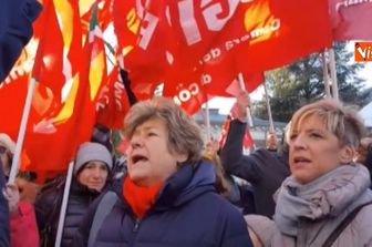 Manifestazione antifascista a Como, la Camusso