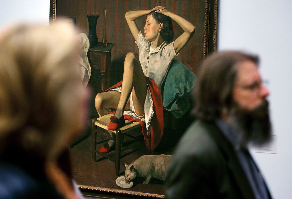 &nbsp;Therese dreaming, Balthus - Met di New York