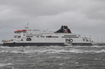 &nbsp;Il traghetto incagliato&nbsp;