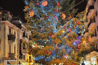 Albero di Natale a Cosenza (De Virgilio Alessandro/Agi)&nbsp;