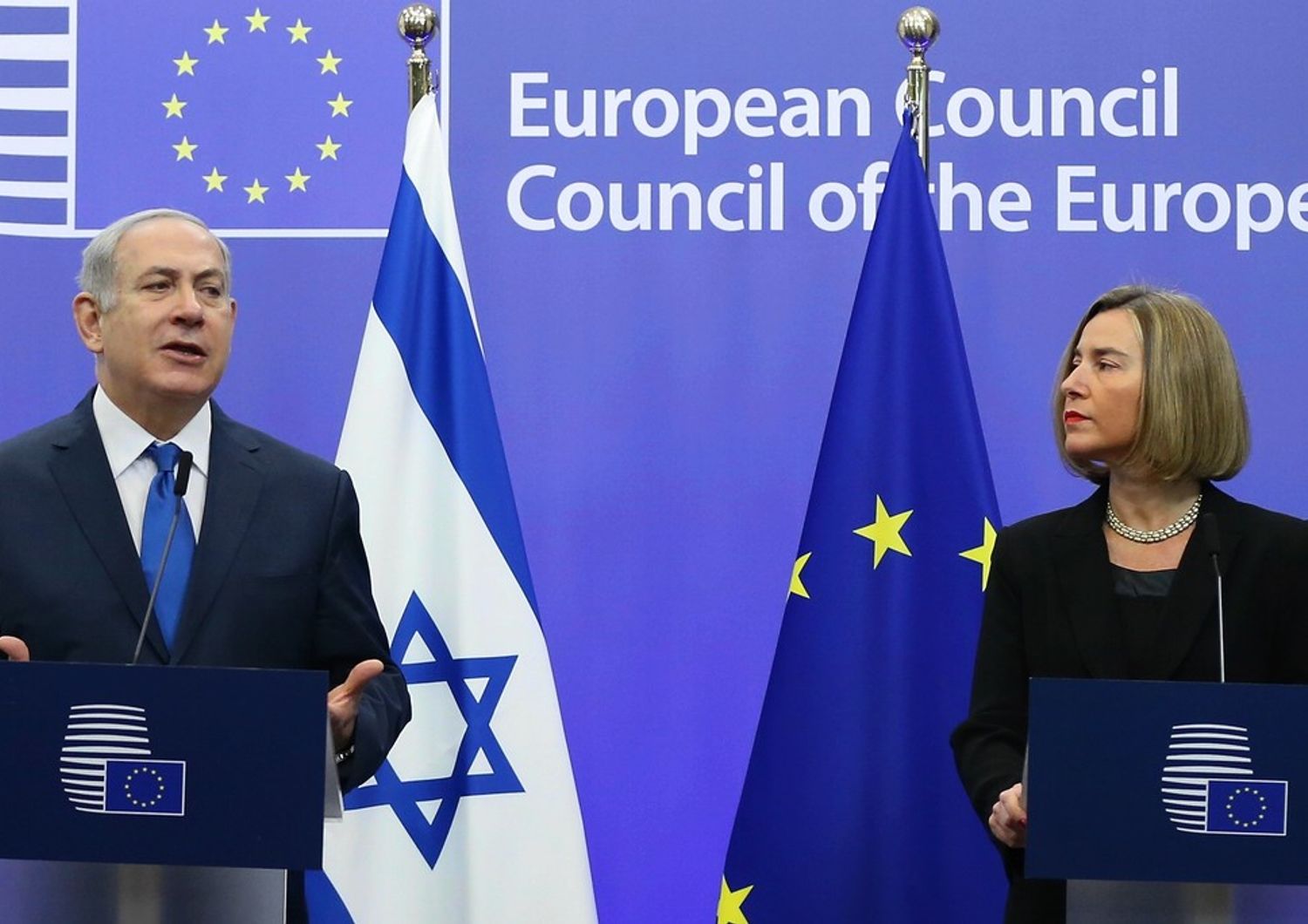 Netanyahu torna da Bruxelles a mani vuote