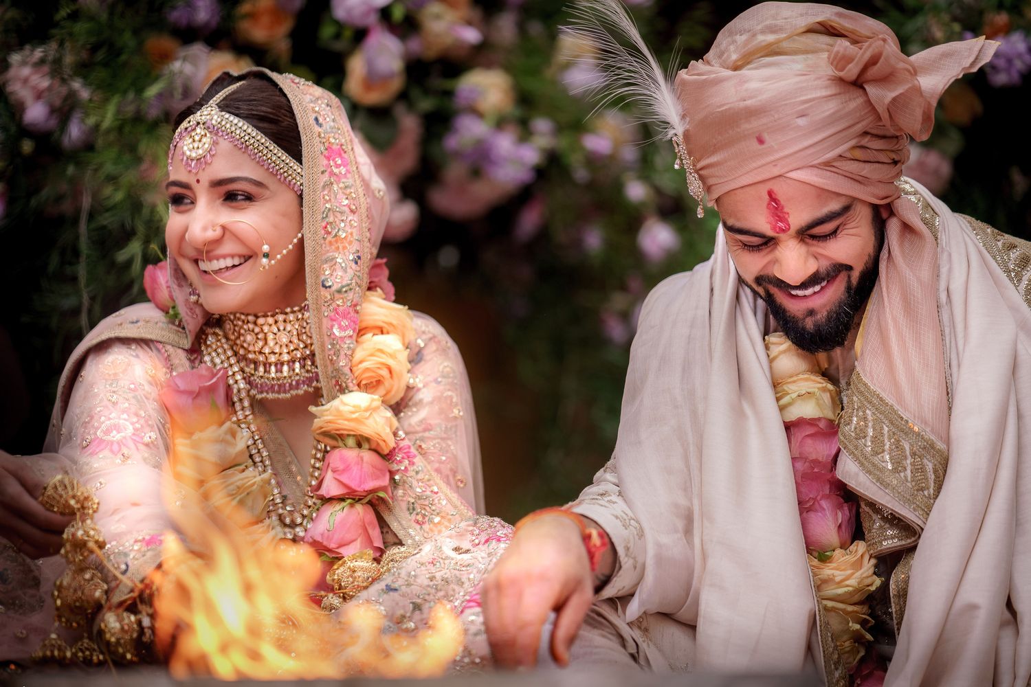 &nbsp;Anushka Sharma e&nbsp;Virat Kohli&nbsp;