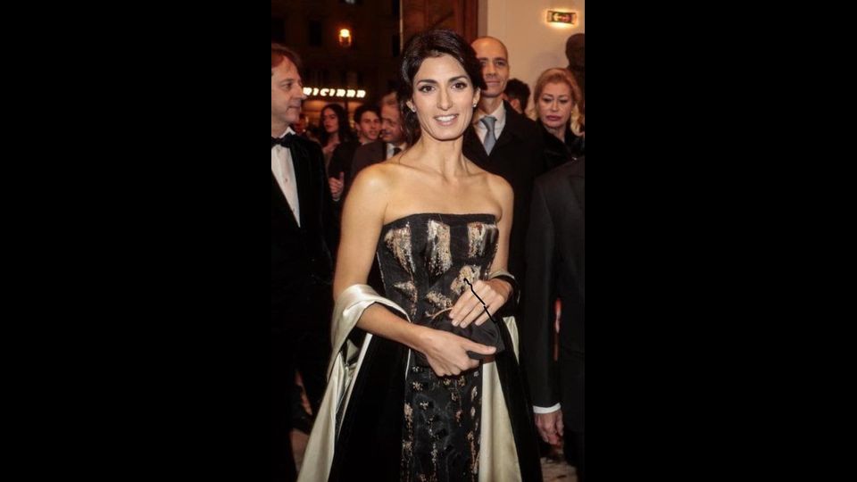 &nbsp; Virginia Raggi alla Prima del Teatro dell'Opera di Roma