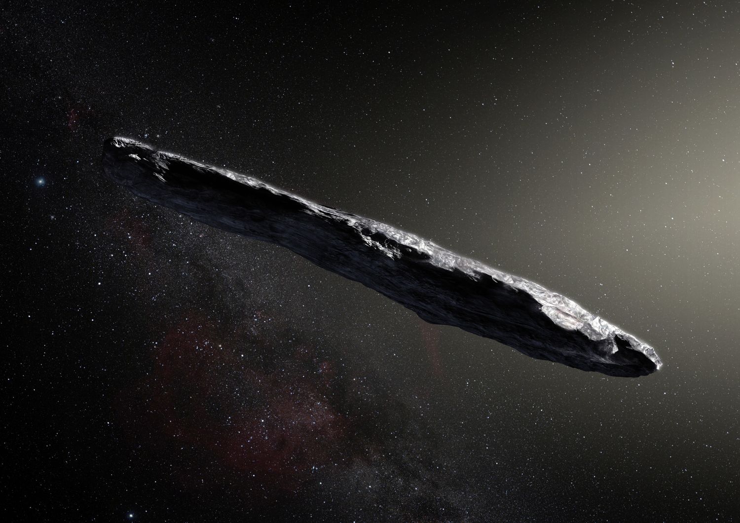 Alla ricerca di segnali radio extraterrestri dall&#39;asteroide interstellare &lsquo;Oumuamua