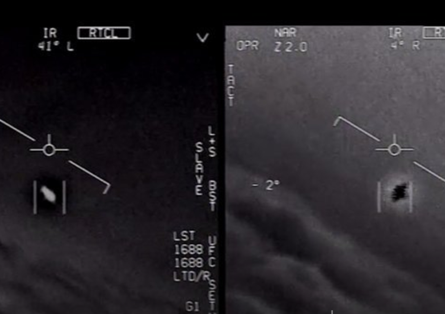 &nbsp;Ufo intercettati dalla Marina Usa