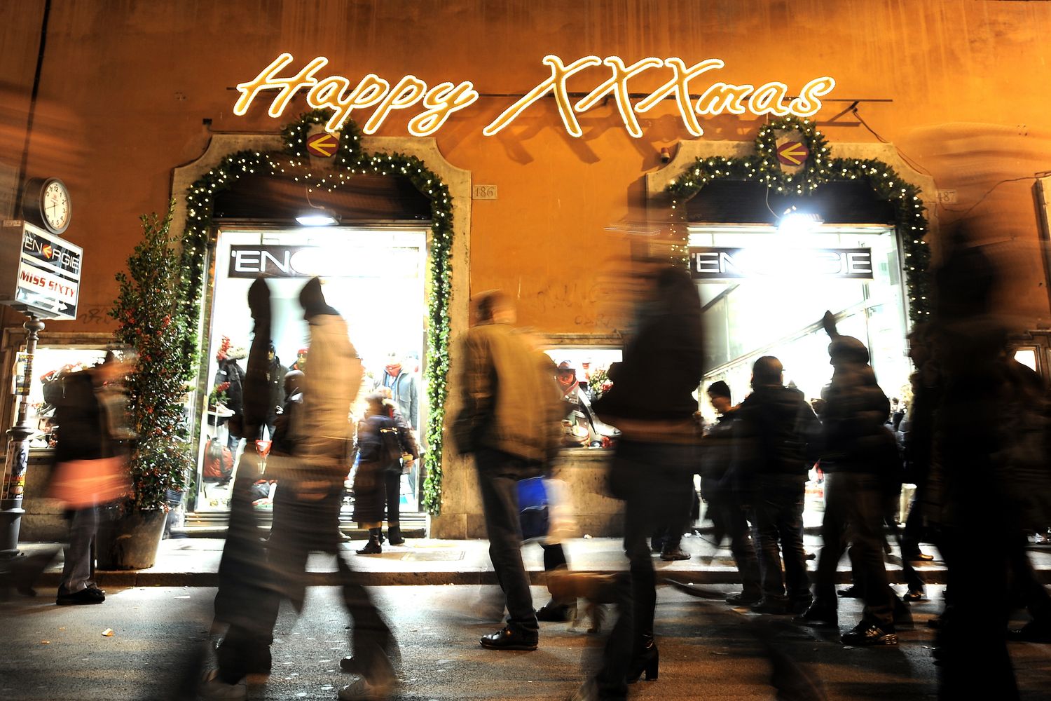 Negozi spesa di Natale (AFP)