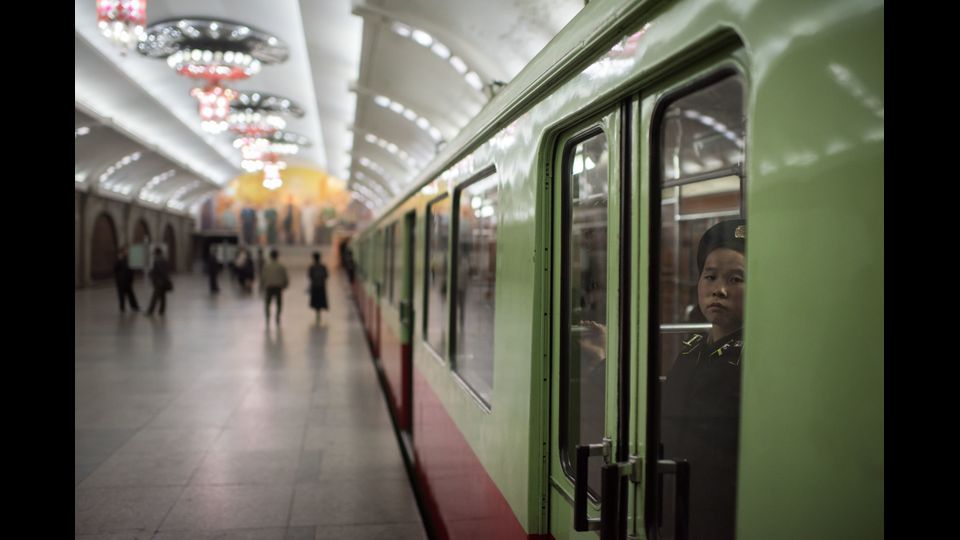 La metropolitana di Pyongyang