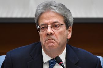 &nbsp;Paolo Gentiloni durante la conferenza stampa di fine anno