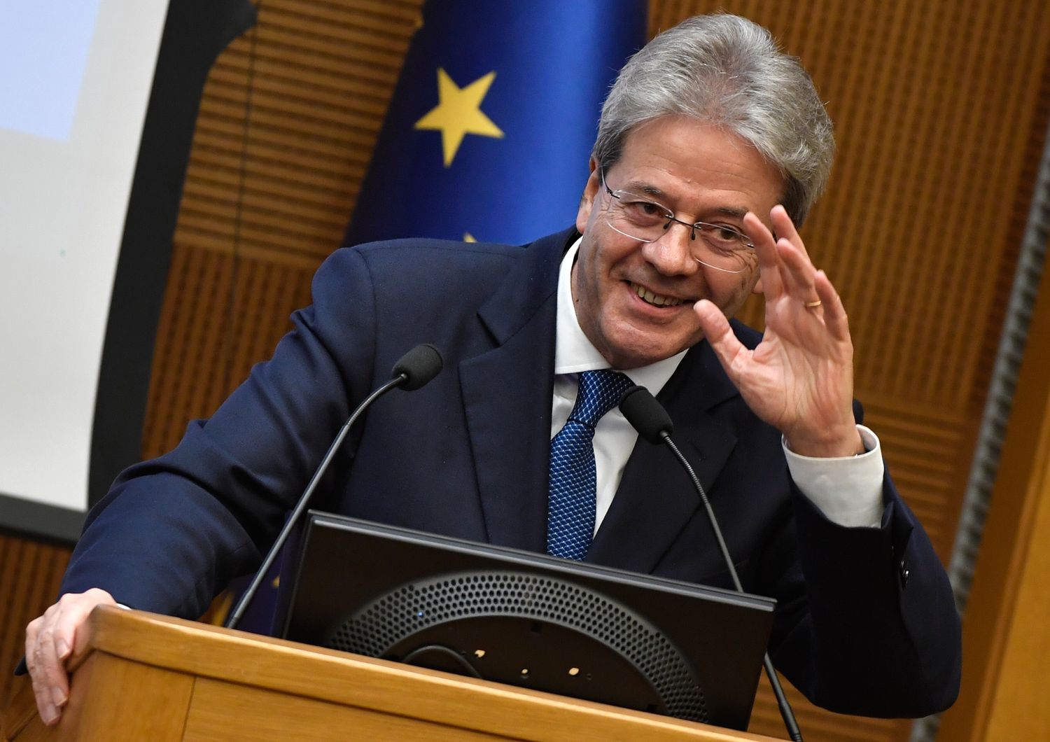 &nbsp;Paolo Gentiloni, presidente del Consiglio dei ministri