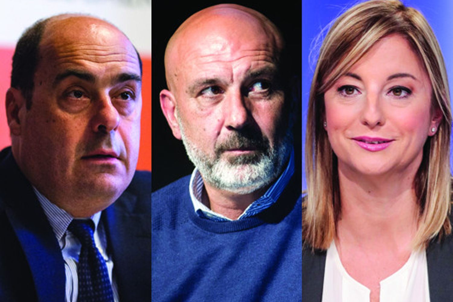 Zingaretti Pirozzi Lombardi (AGF)