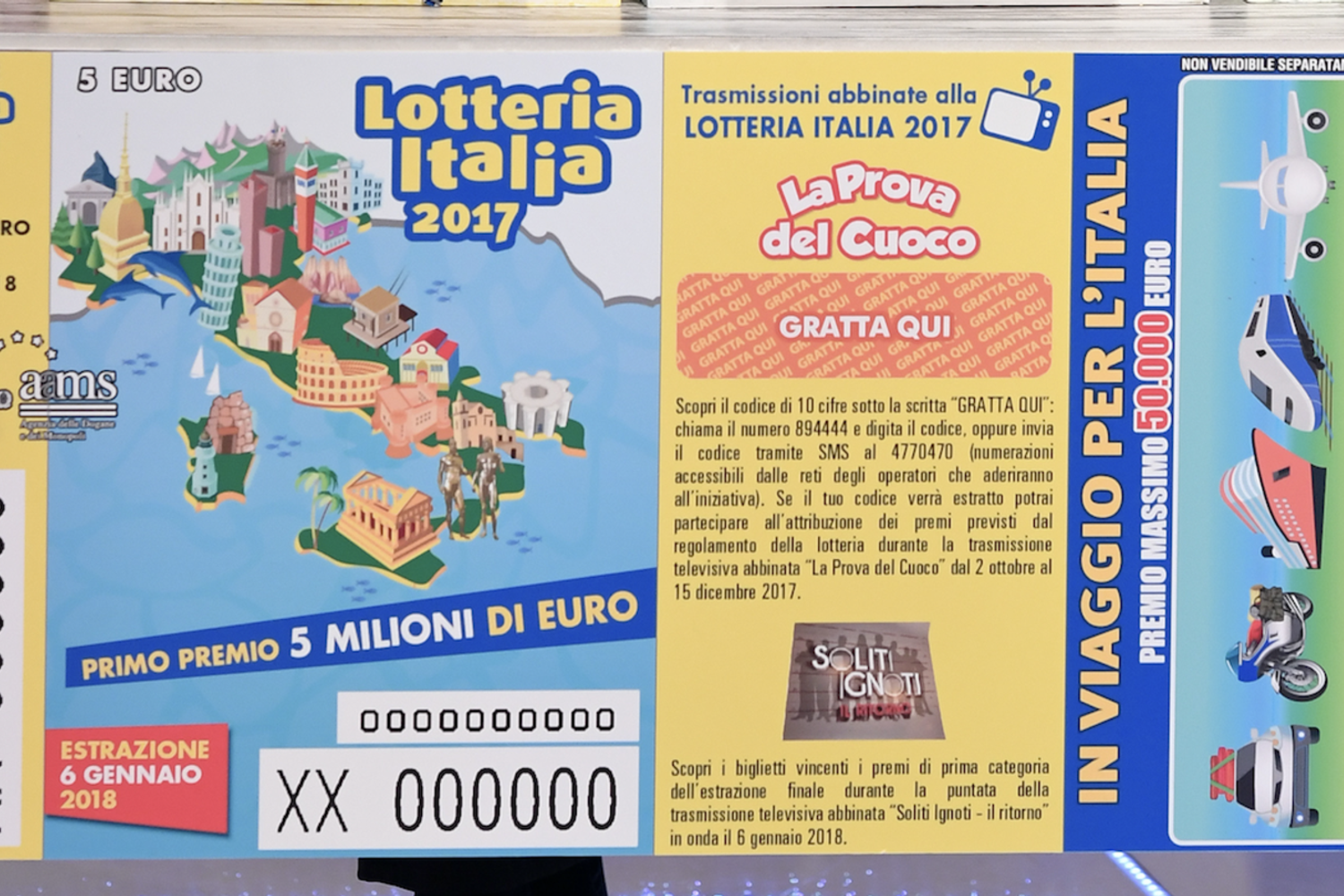 Biglietto Lotteria Italia