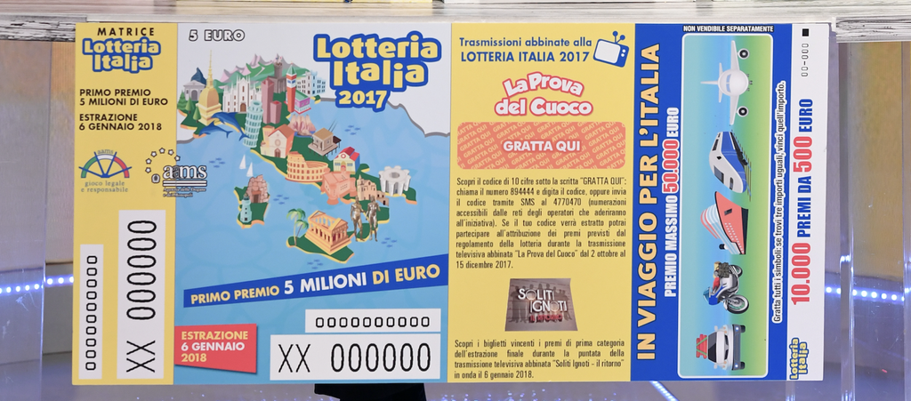 Biglietto Lotteria Italia