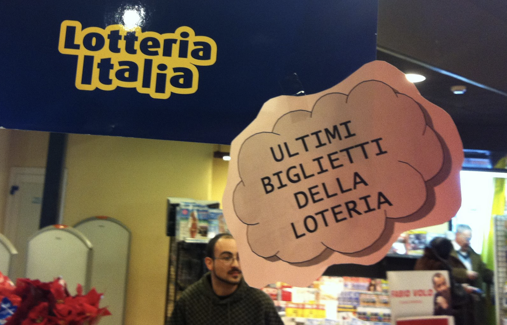 Tabaccheria, Lotteria Italia