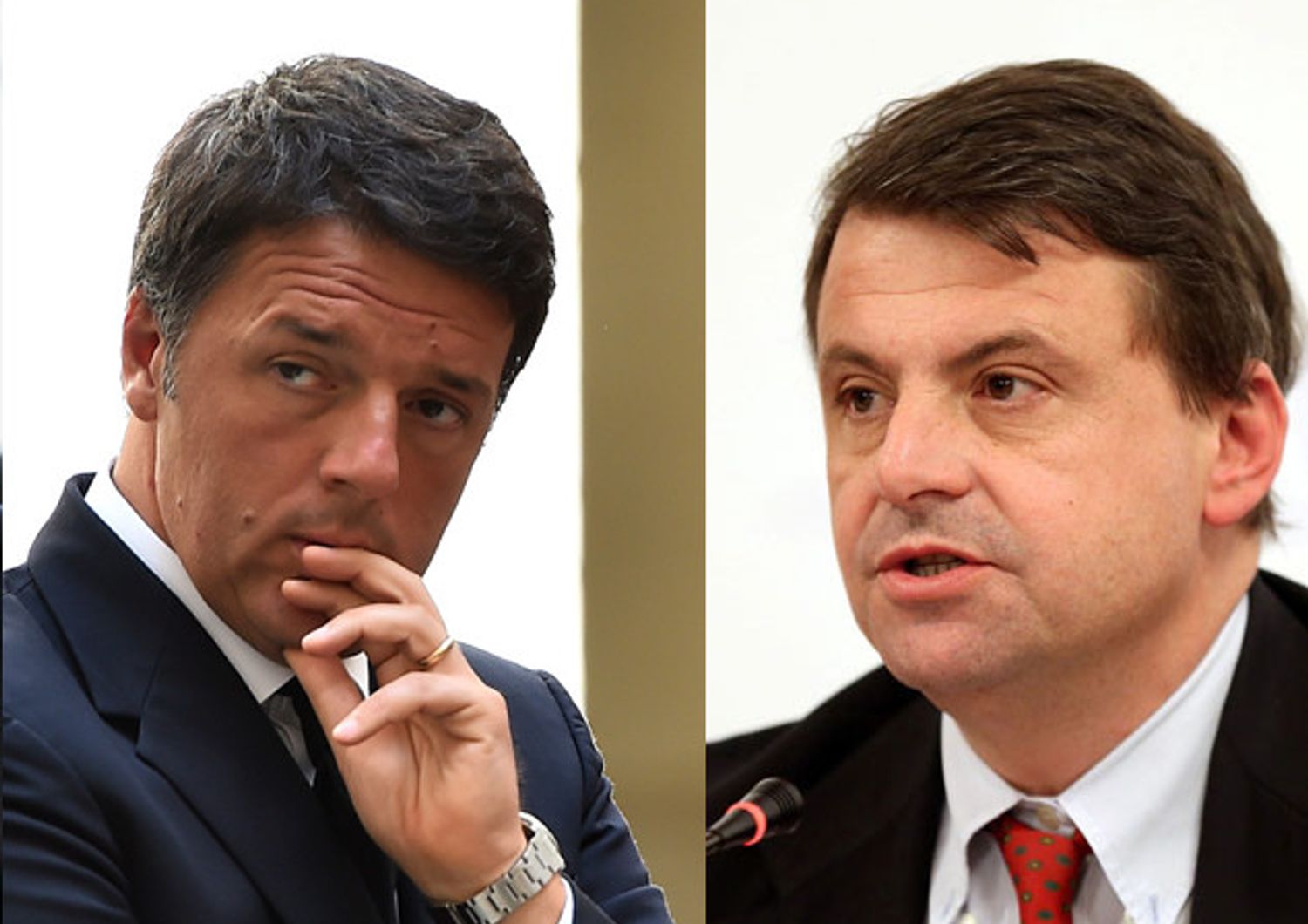 Matteo Renzi e Carlo Calenda