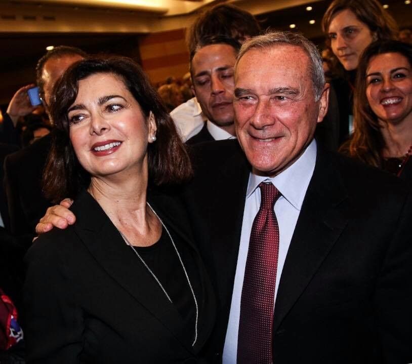 &nbsp;Laura Boldrini e Pietro Grasso