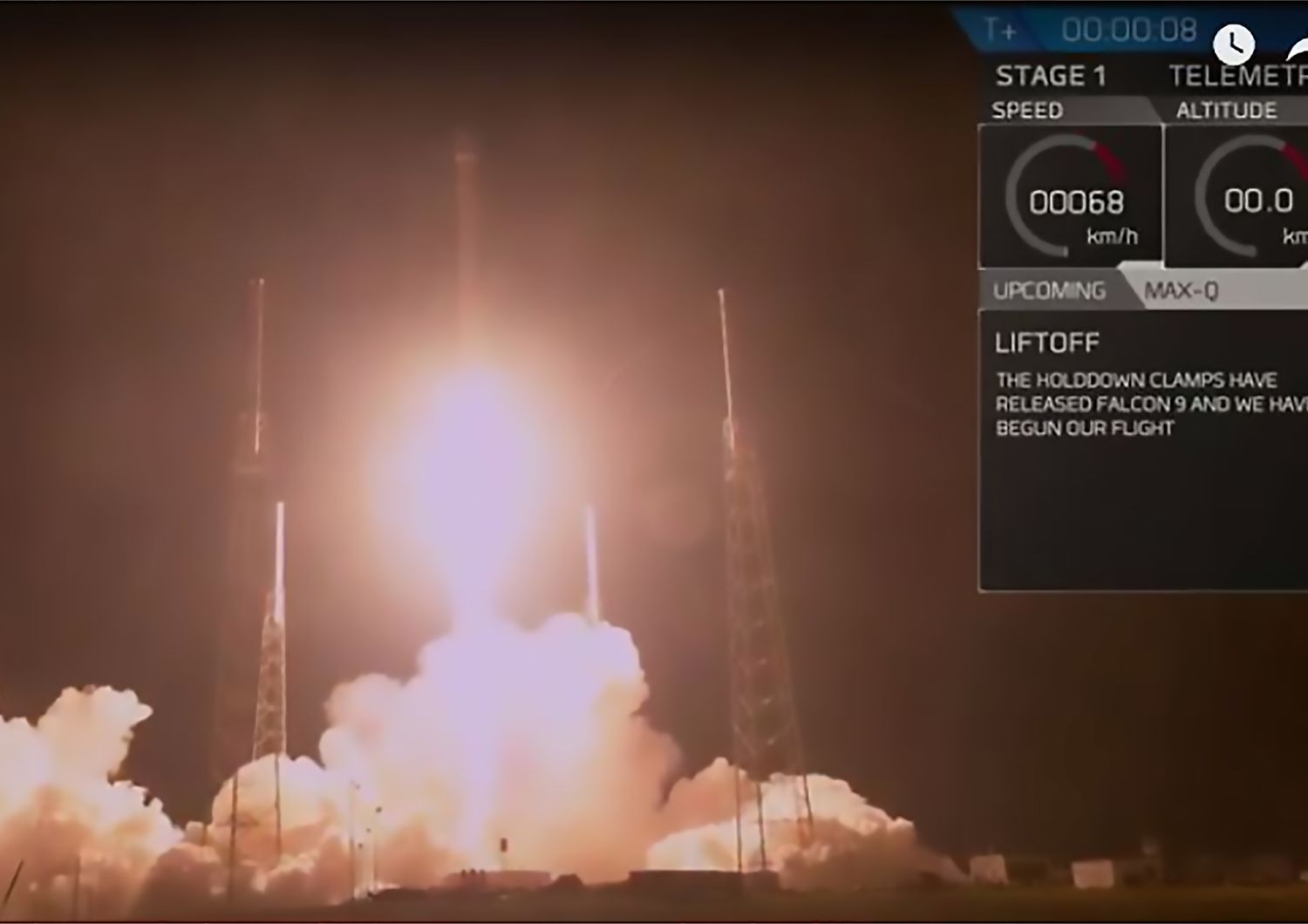 &nbsp;Space X, Falcon 9&nbsp;