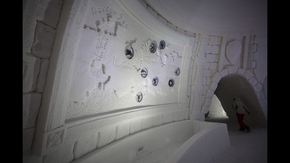 &nbsp;L'Hotel di Ghiaccio ispirato alla fiction il Trono di Spade