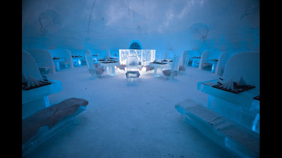 &nbsp;L'Hotel di Ghiaccio ispirato alla fiction il Trono di Spade