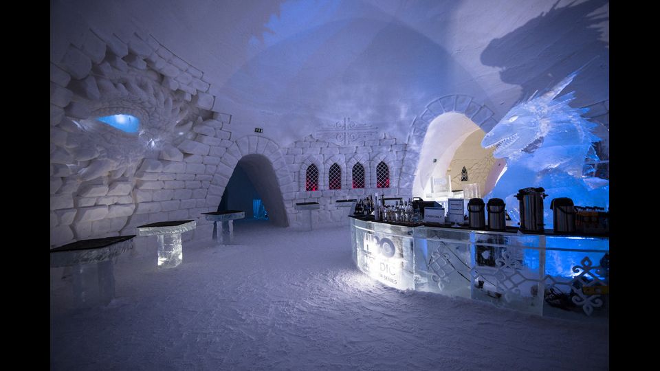 &nbsp;L'Hotel di Ghiaccio ispirato alla fiction il Trono di Spade