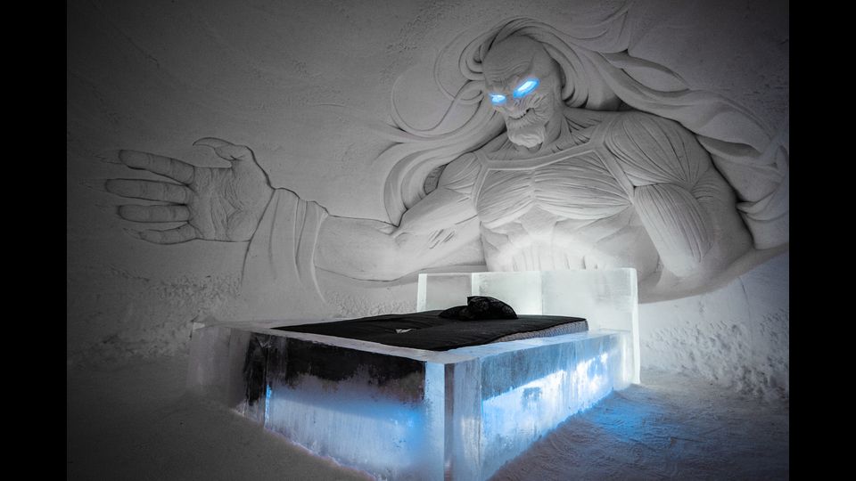 &nbsp;L'Hotel di Ghiaccio ispirato alla fiction il Trono di Spade