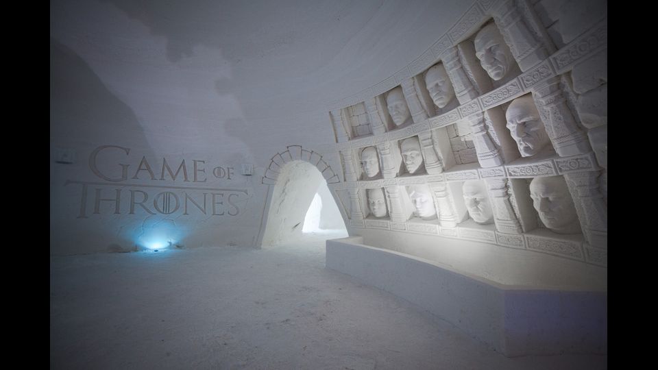 &nbsp;L'Hotel di Ghiaccio ispirato alla fiction il Trono di Spade