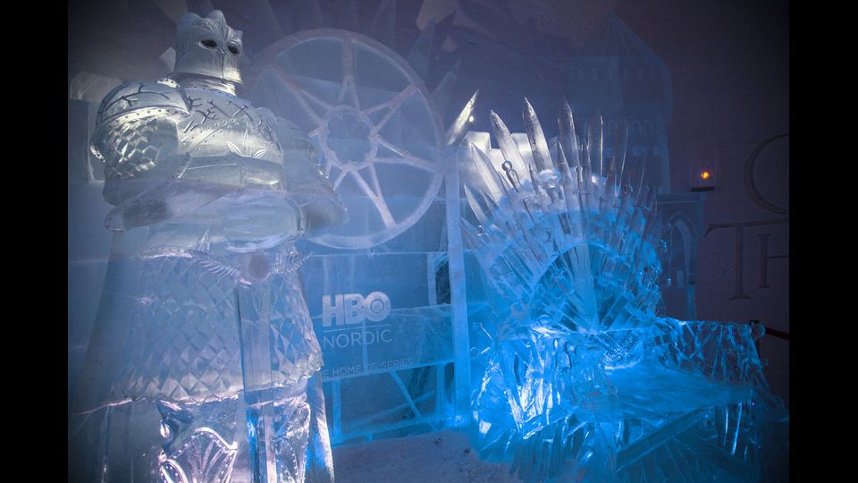 &nbsp;L'Hotel di Ghiaccio ispirato alla fiction il Trono di Spade