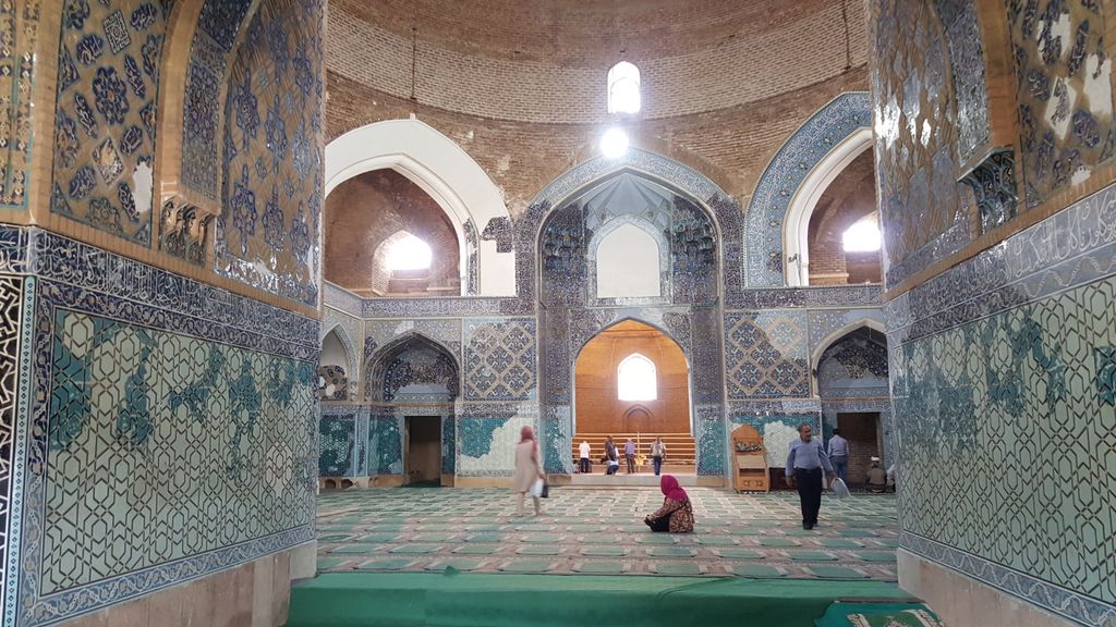 La moschea Kabud (o moschea blu)&nbsp;