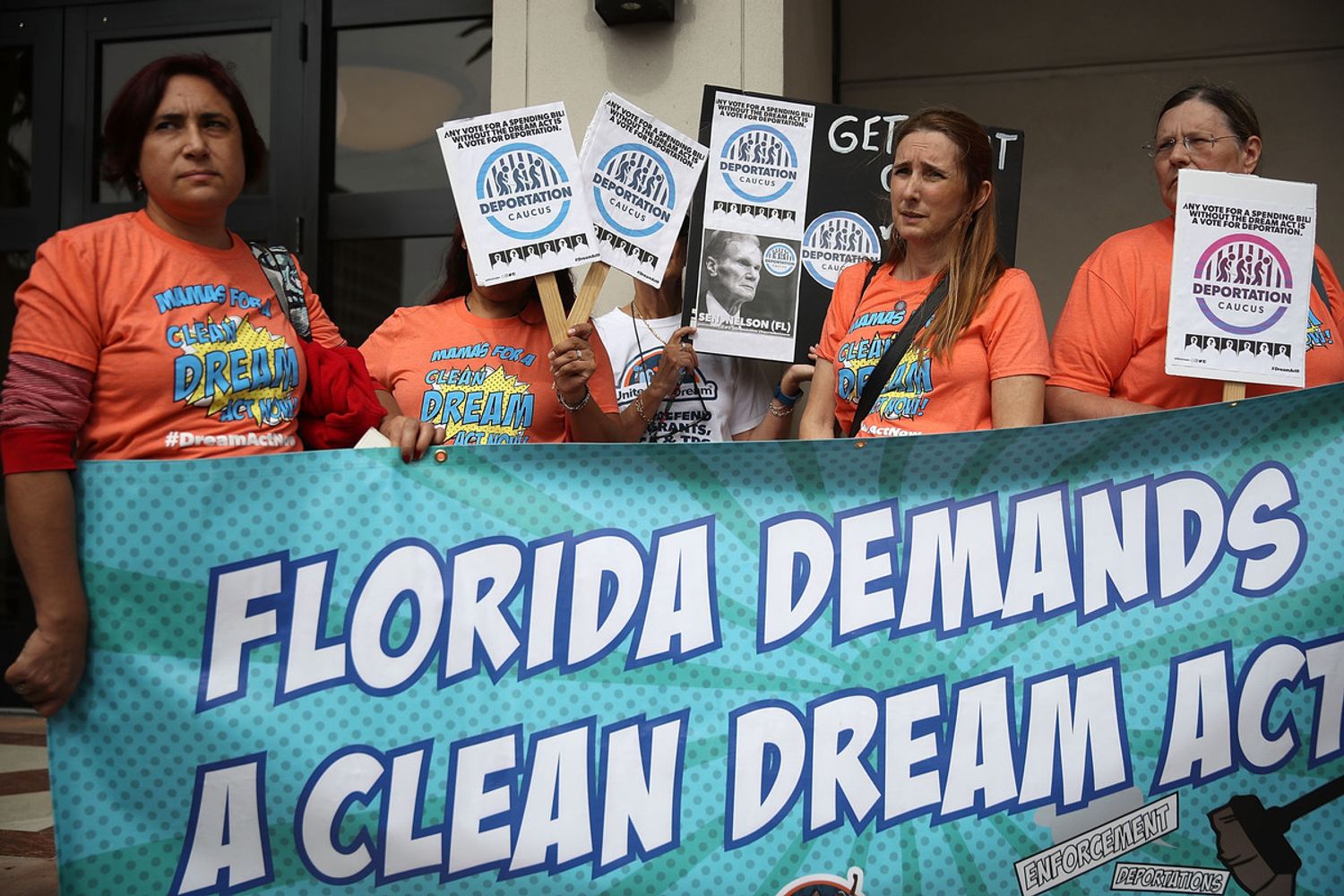 attivisti pro-dreamers (AFP)