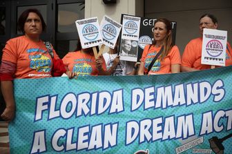 attivisti pro-dreamers (AFP)