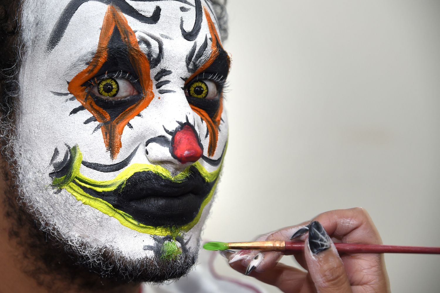 Fobie, un uomo truccato da clown