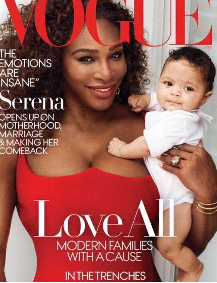 &nbsp;Serena Williams su Vogue&nbsp;
