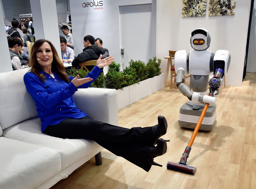 &nbsp;CES - Las Vegas: il robot Aeolus