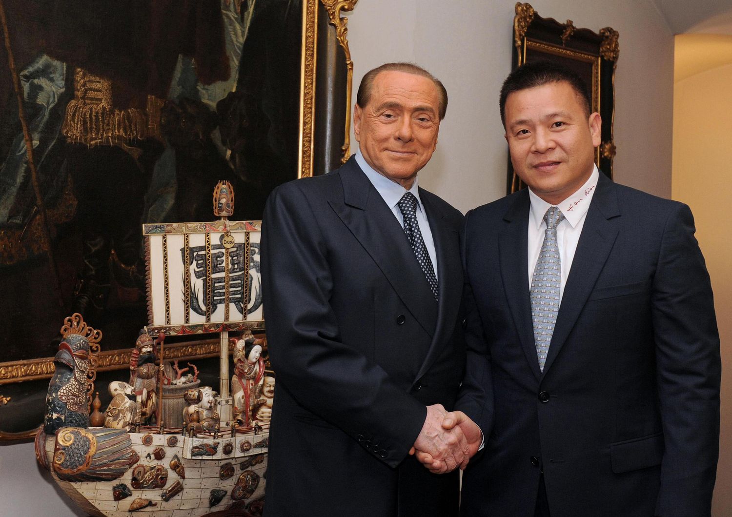 &nbsp;Berlusconi e Li Yonghong
