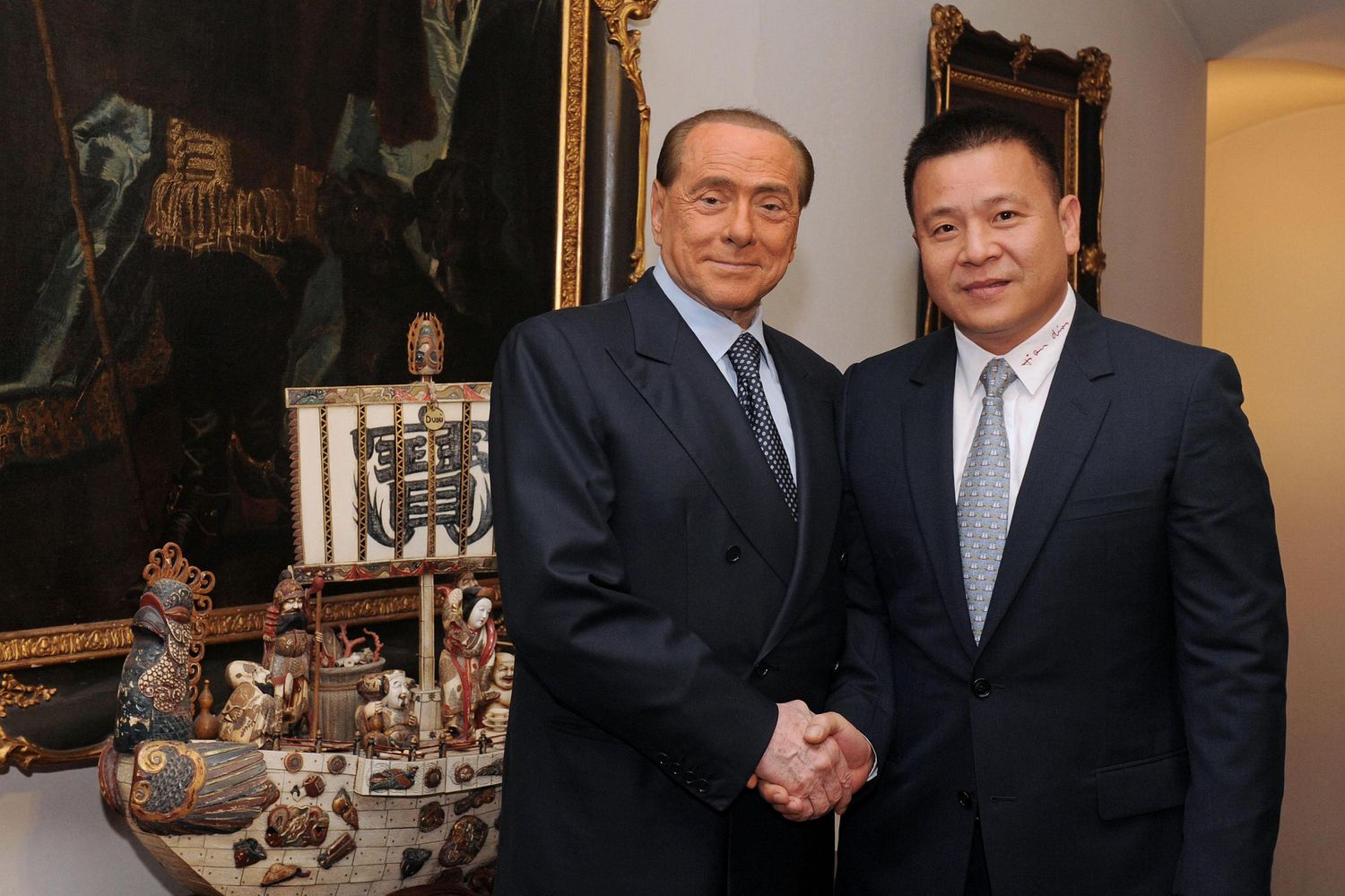 &nbsp;Berlusconi e Li Yonghong