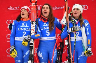 La discesa&nbsp;libera&nbsp;di&nbsp;Bad&nbsp;Kleinkirchheim, tripletta italiana con Federica Brignone, Sofia&nbsp; Goggia e Nadia Franchini