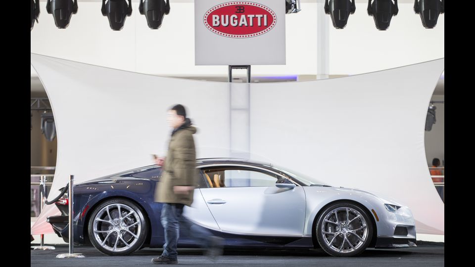 &nbsp;Salone di Detroit 2018. La &nbsp;Bugatti Chiron