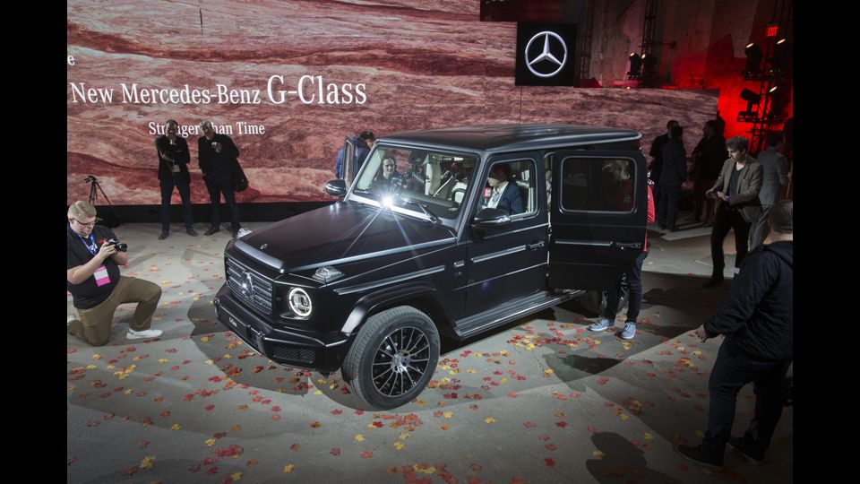 Salone di Detroit 2018. La nuova Mercedes Classe G-2018