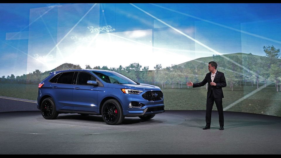 &nbsp;Salone di Detroit 2018. Debutta anche la Ford Edge ST 2019 la versione sportiva Suv della casa automobilistica americana