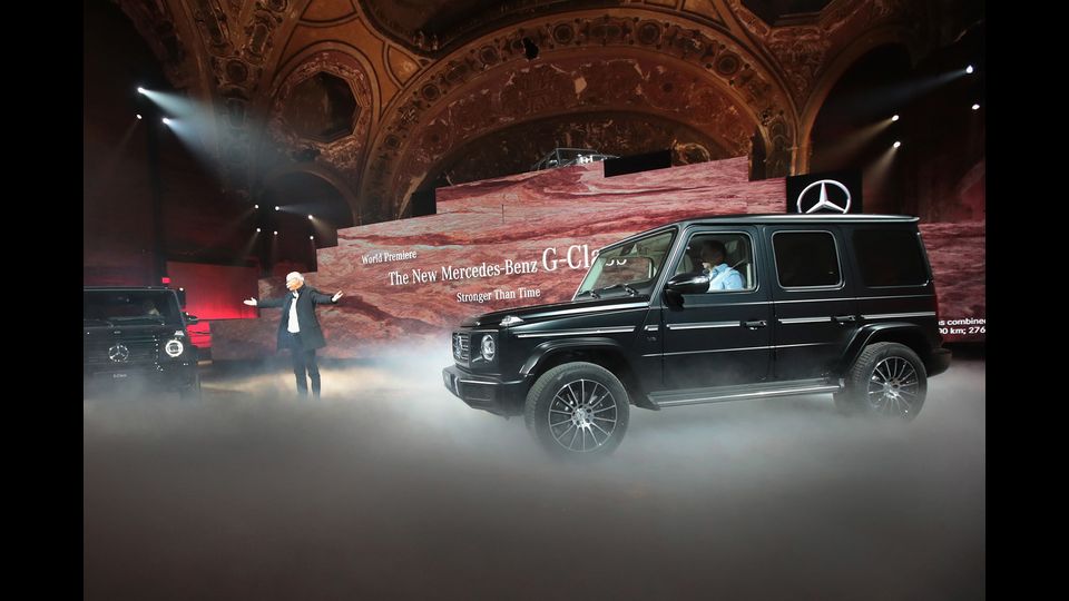 Salone di Detroit 2018. Nella foto la nuova Mercedes Classe G-2018