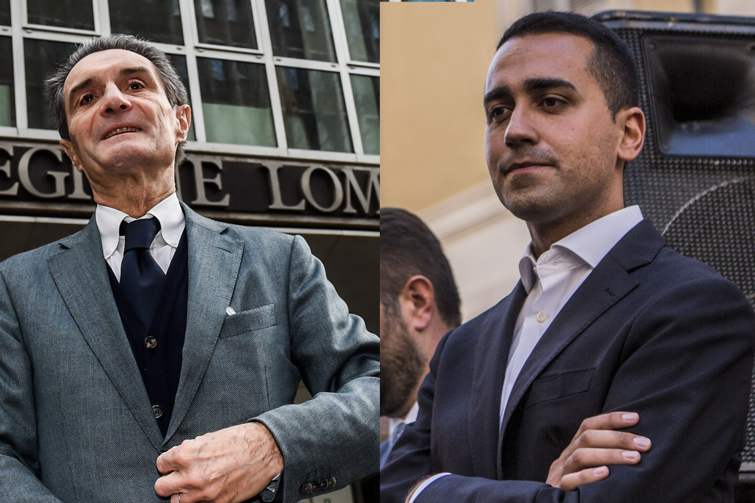 &nbsp;Attilio Fontana Luigi Di Maio