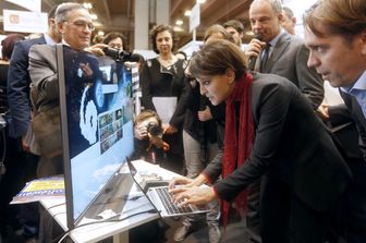 &nbsp;L'ex ministro dell'educazione francese&nbsp;Najat Vallaud Belkacem prova il motore di ricerca Qwant