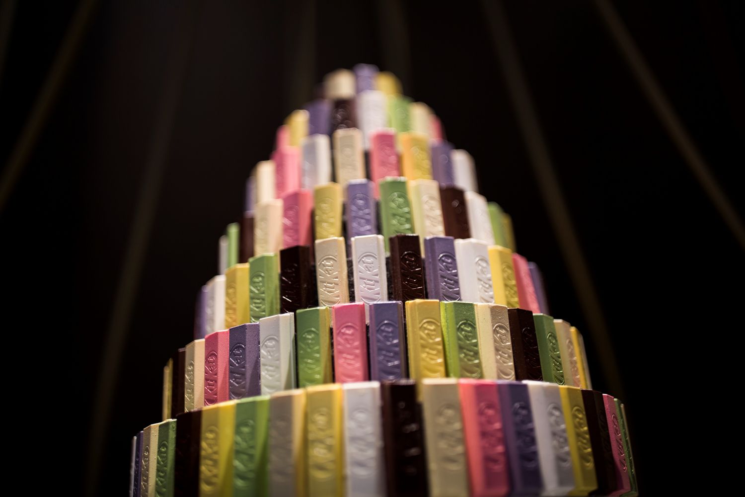 &nbsp;Barrette di KitKat a una esposizione in Giappone&nbsp;