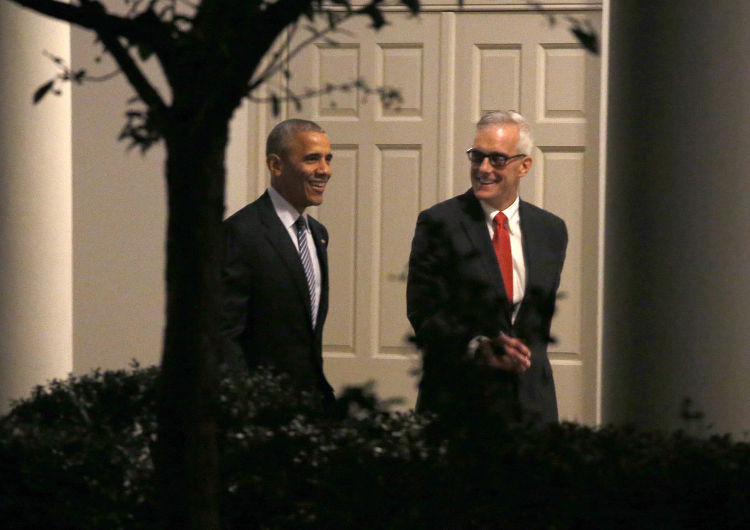 Barack Obama e Denis&nbsp;McDonough&nbsp;