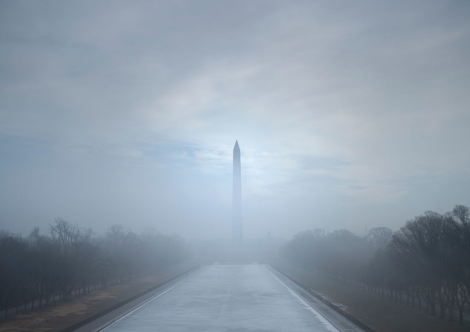 &nbsp;Il Mall di Washington su cui si affacciano i principali edifici federali