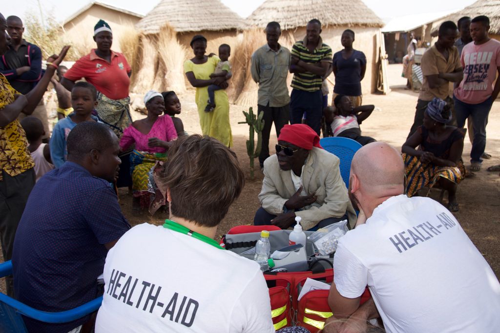 &nbsp;Medici al lavoro all'Health Aid di Saboba, tra Togo e Ghana&nbsp;