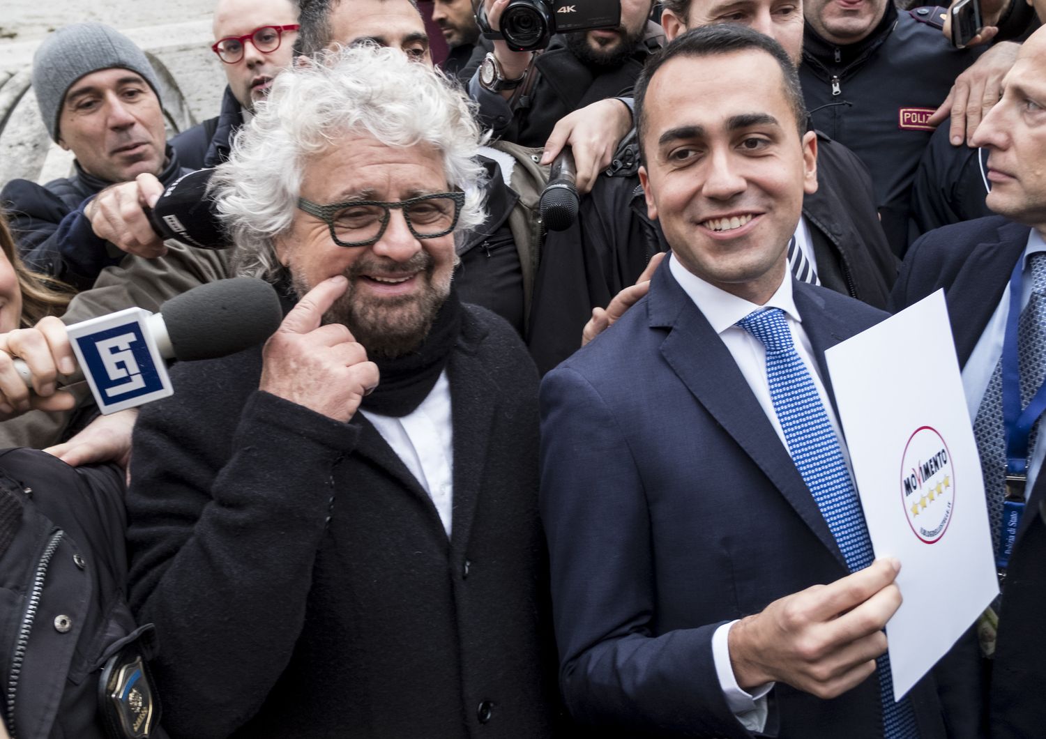&nbsp;Beppe Grillo e Luigi Di Maio