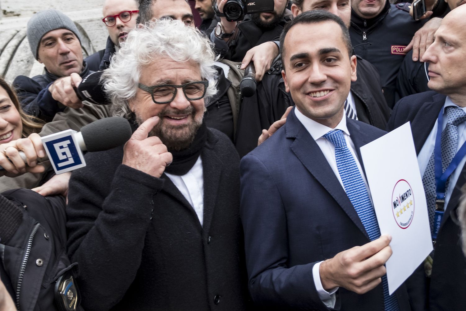 &nbsp;Beppe Grillo e Luigi Di Maio