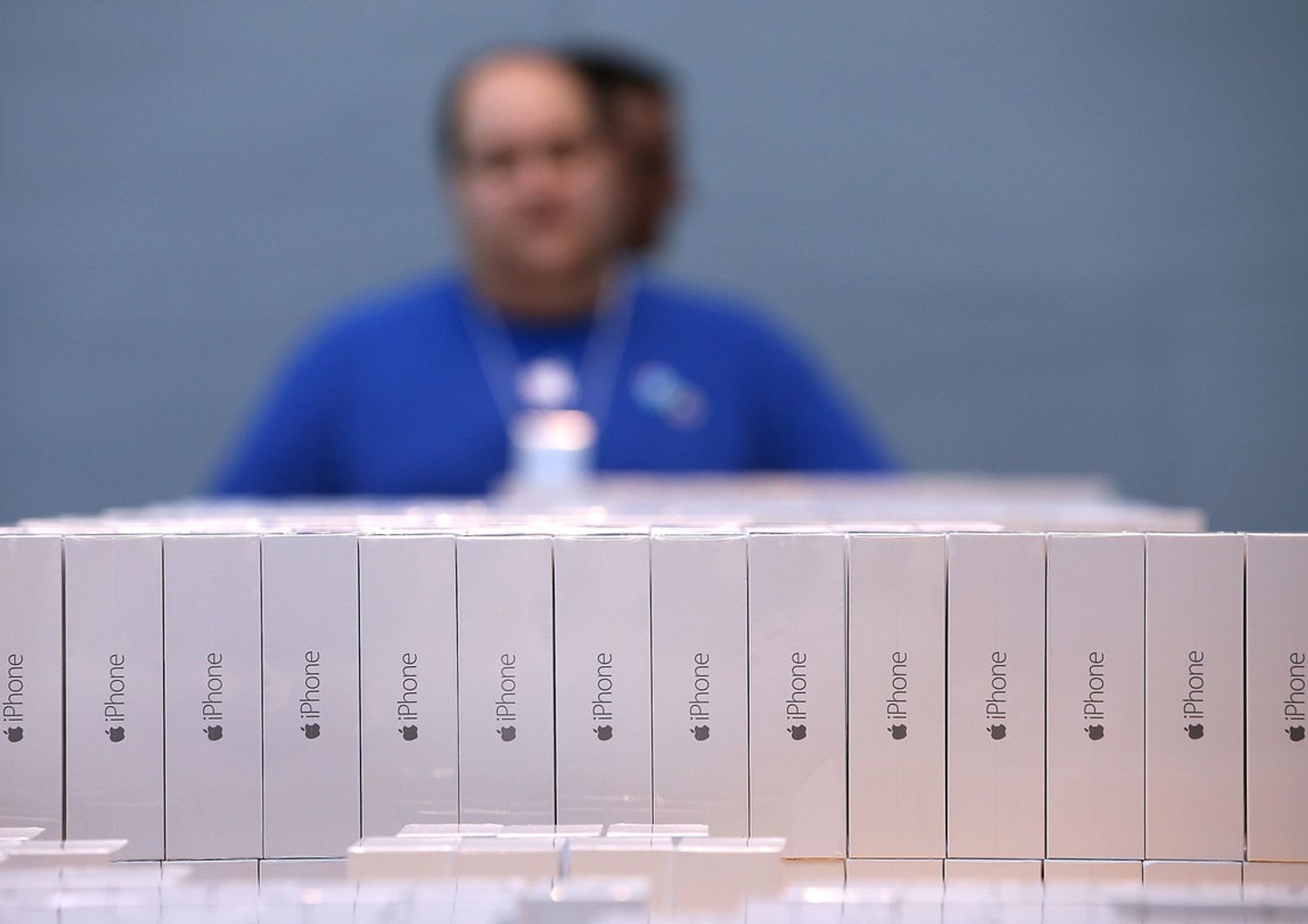 &nbsp;Apple, iPhone in un Apple Store